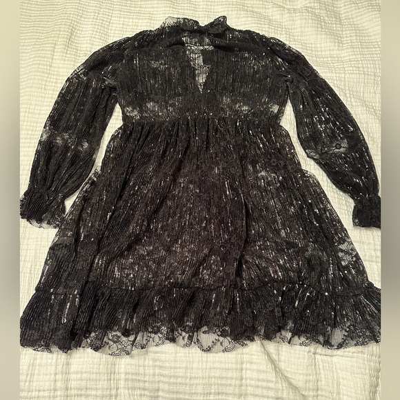 Maje Reville Sequin Lace Mini Dress - NWT - Size 38 (US 6) - Picture 8 of 15